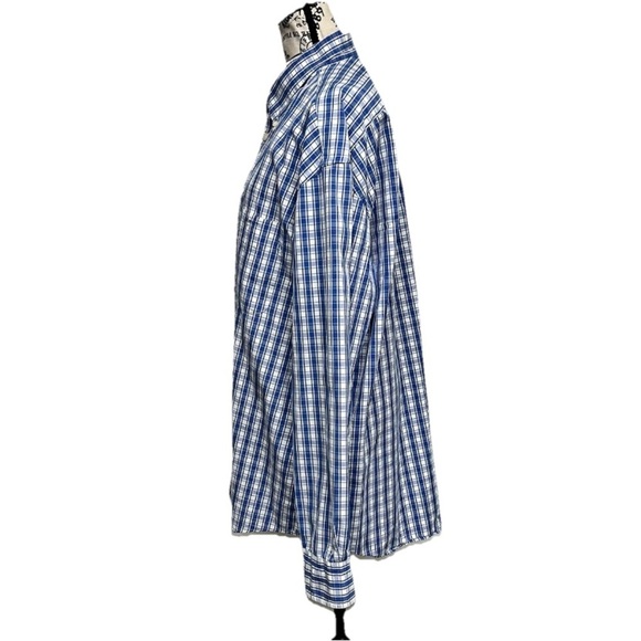 GANT Long Beach Poplin Shirt Casual Preppy Nautical Men's Regular Fit Blue XL - Picture 3 of 10